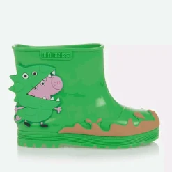 Green Peppa Pig Rain Boots