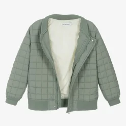 Green Quilted Jacket