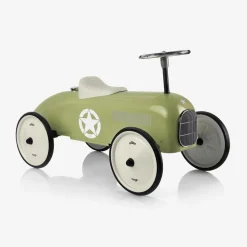 Green Ride-On Vintage Car (76cm)