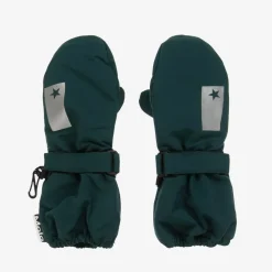 Green Thermal Mittens