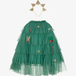 Green Tulle Christmas Tree Costume