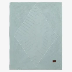 Green Viscose Knit Baby Blanket (100cm)