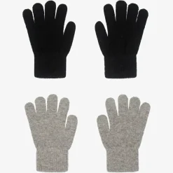 Grey & Black Gloves (2 Pack)