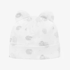Grey & White Cotton Baby Sheep Hat