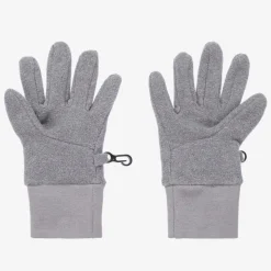 Grey Fleece Gloves