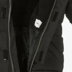 Grey Hooded Baby Snowsuit