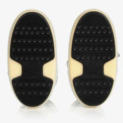 Grey Icon Short Snow Boots