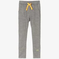 Grey Marl Merino Wool Slim Joggers