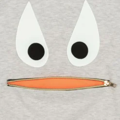 Grey Marl Monster Hoodie