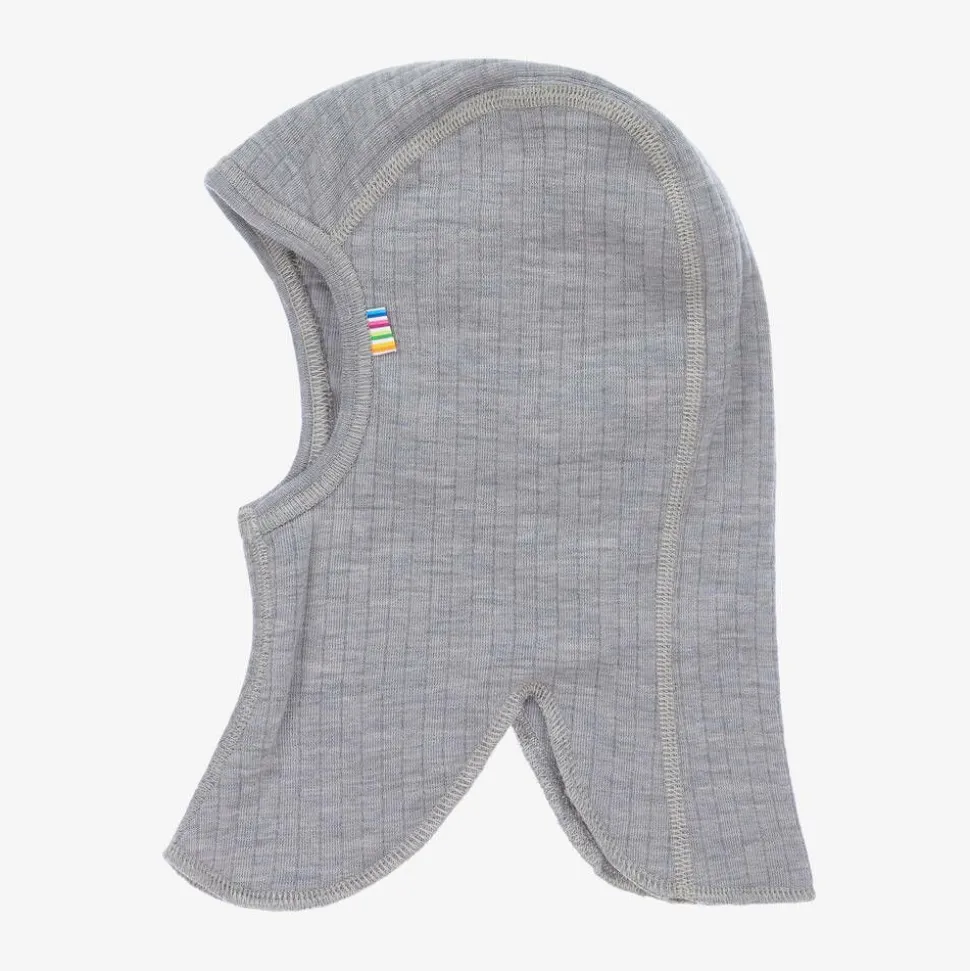 Grey Merino Wool Balaclava