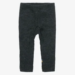 Grey Merino Wool Leggings