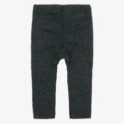 Grey Merino Wool Leggings