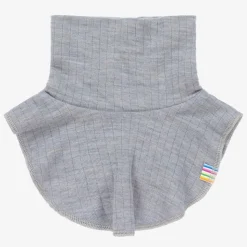 Grey Merino Wool Neck Warmer