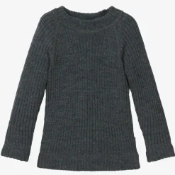 Grey Merino Wool Sweater