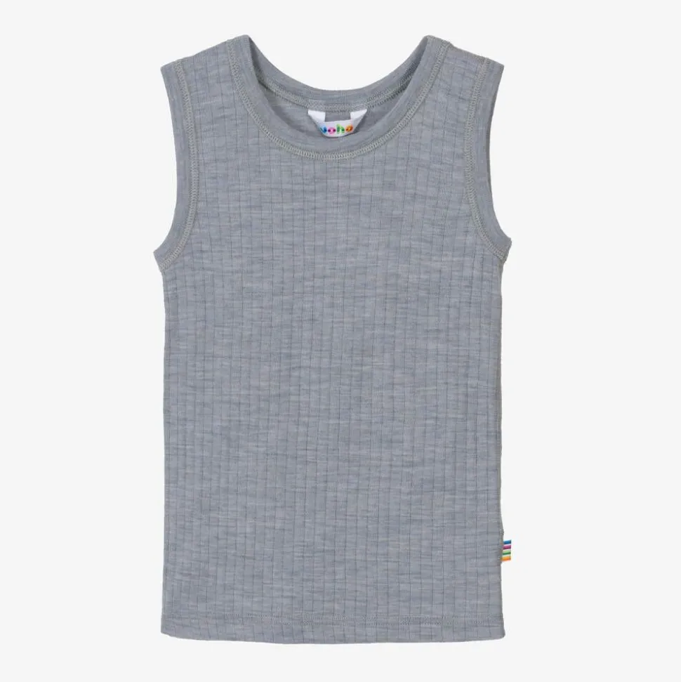 Grey Merino Wool Vest