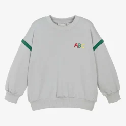 Grey Organic Cotton ABC Sweatshirt