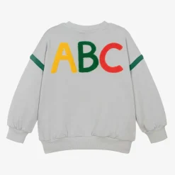 Grey Organic Cotton ABC Sweatshirt