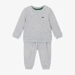 Grey Organic Cotton Baby Tracksuit