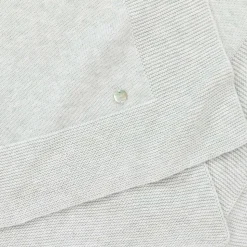 Grey Organic Cotton Blanket (98cm)