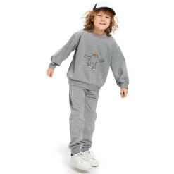 Grey Organic Cotton Monster Sweatshirt
