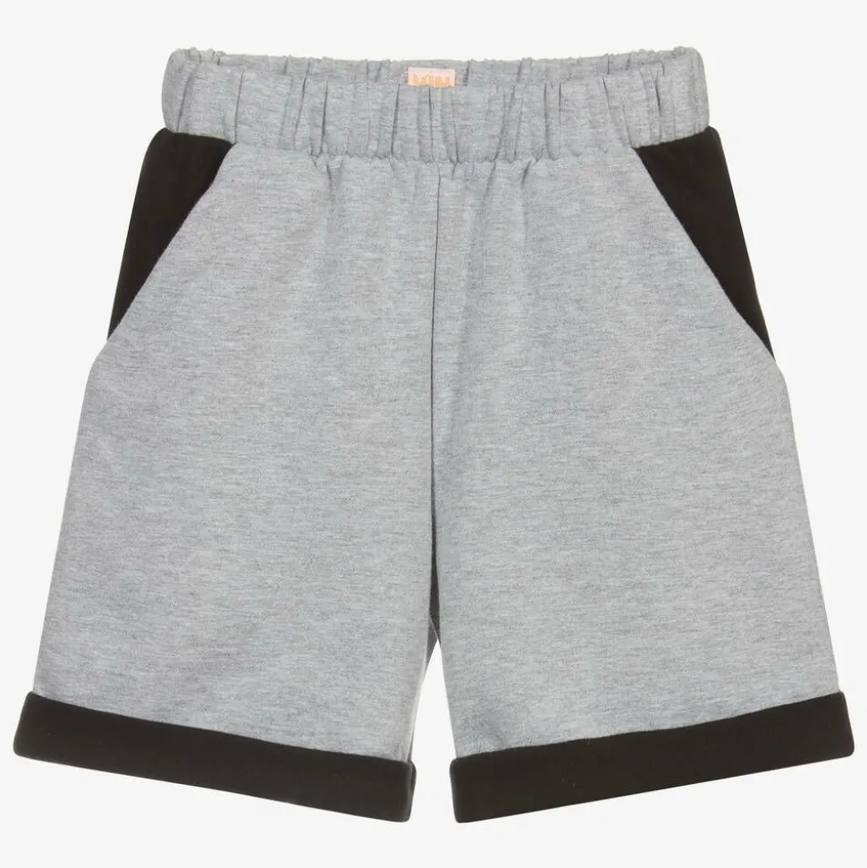 Grey Organic Cotton Shorts