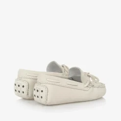 Grey Suede Leather Pre-Walker Moccasins