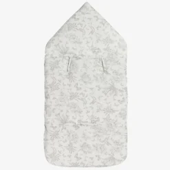 Grey Toile De Jouy Cotton Nest (81cm)