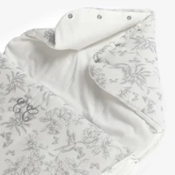 Grey Toile De Jouy Cotton Nest (81cm)