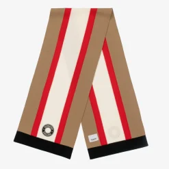 Icon Stripe Wool Scarf (128cm)