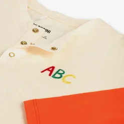 Ivory & Orange Organic Cotton Top