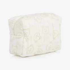 Ivory & Beige Bear Wash Bag (23cm)