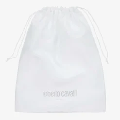 Ivory & Blue Cotton Monogram Baby Nest (73cm)