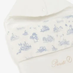 Ivory & Blue Toile de Jouy Nest (75cm)