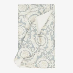 Ivory & Grey Barocco Blanket (75cm)