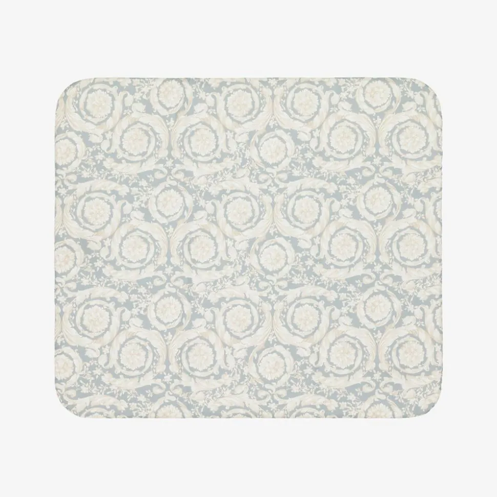 Ivory & Grey Barocco Blanket (75cm)