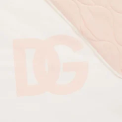 Ivory & Pink Padded DG Blanket (81cm)