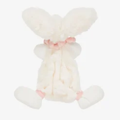 Ivory & Pink Plush Bunny Doudou (26cm)