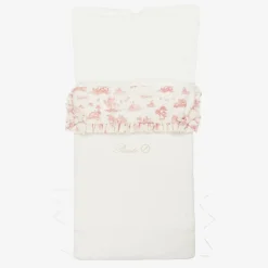 Ivory & Pink Toile de Jouy Nest (75cm)