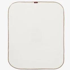 Ivory Bear Logo Pima Cotton Baby Blanket (90cm)