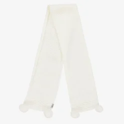 Ivory Belle Knitted Scarf (88cm)