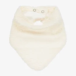 Ivory Bouclé Baby Scarf