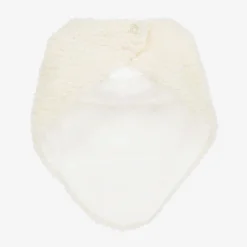 Ivory Bouclé Baby Scarf