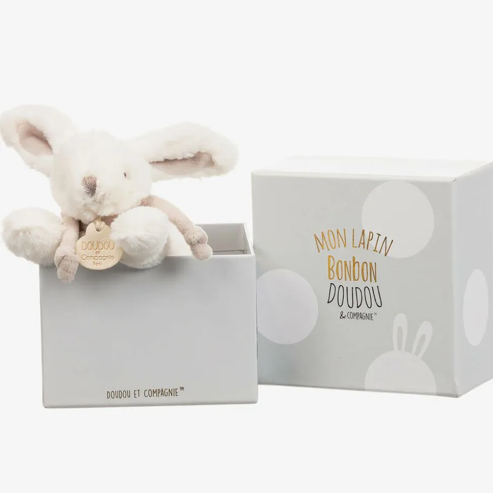 Ivory Bunny Baby Soft Toy (16cm)