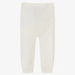 Ivory Cashmere Knit Leggings