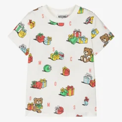 Ivory Cotton Festive Gifts T-Shirt