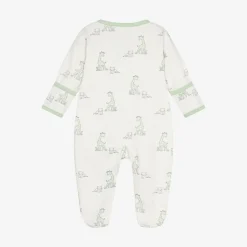 Ivory Cotton Giraffe Happiness Babygrow