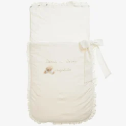 Ivory Cotton Jersey Baby Nest (80cm)