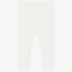 Ivory Cotton Leggings