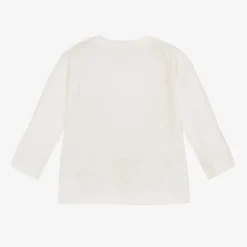 Ivory Cotton Reindeer Top