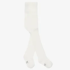 Ivory Cotton Tights